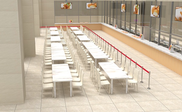 戈子科技打造時尚智慧食堂場景！