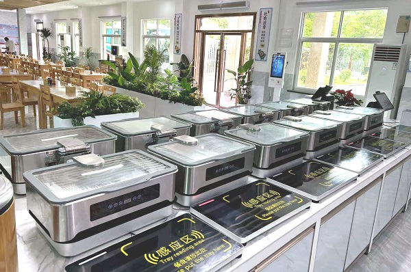 智慧食堂稱(chēng)重臺(tái)